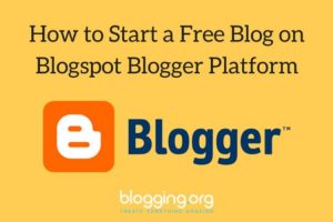 plateforme « blogger. com »