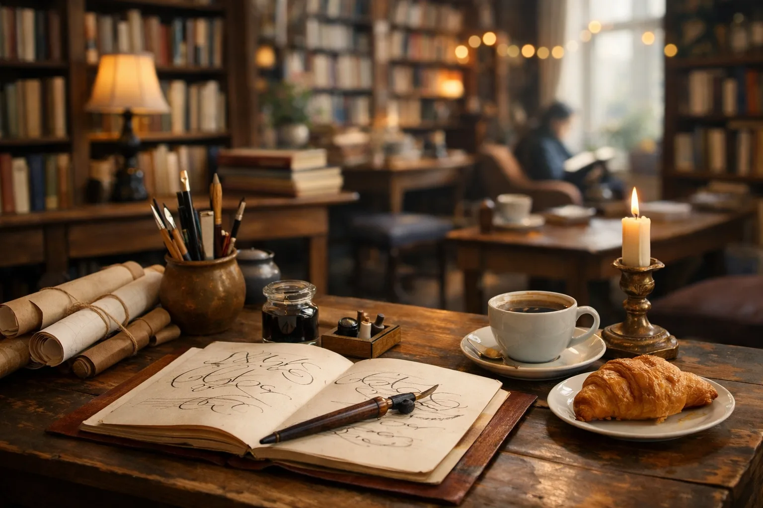 Librairies – calligraphie et cafés-lecture à découvrir