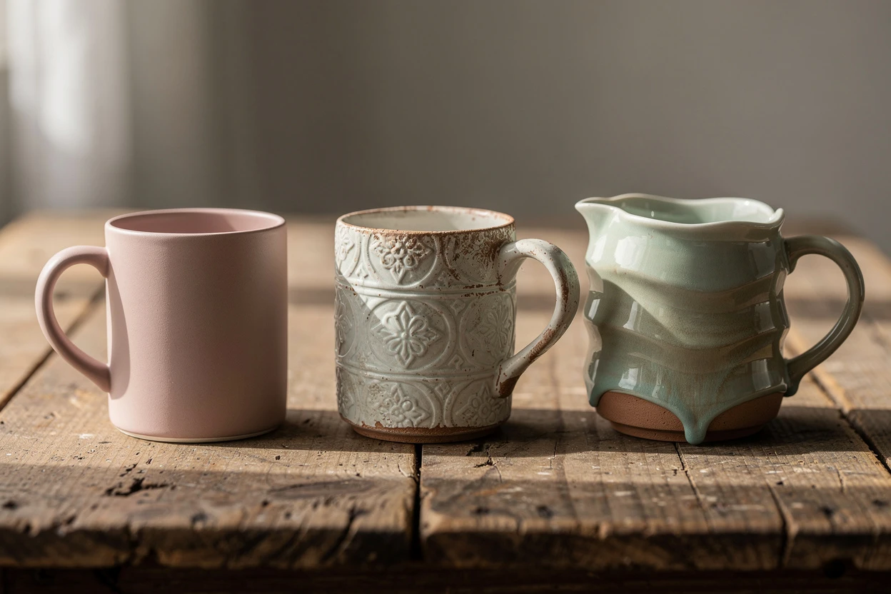 Minimaliste, arty ou décalée : choisir ses mugs comme on choisit un objet de décoration