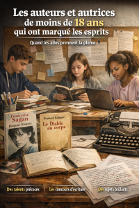 Les jeunes écrivains en action