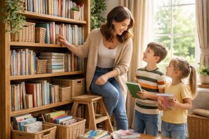 découvrez nos conseils pratiques pour organiser la bibliothèque familiale, spécialement conçus pour les mamans et les jeunes lecteurs afin de rendre la lecture agréable et accessible à tous.
