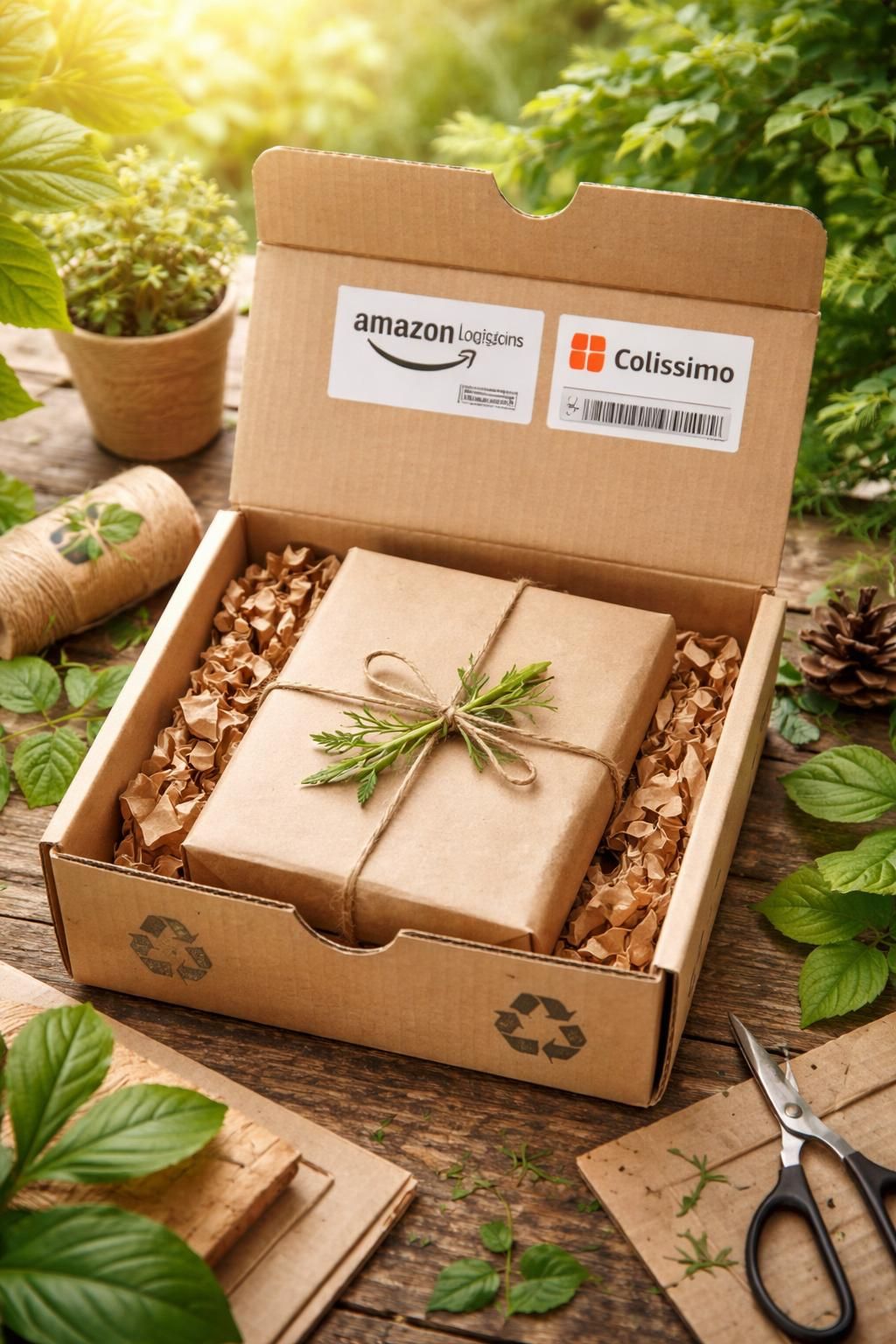 assurez le transport sécurisé de vos livres grâce à amazon logistics et colissimo, tout en respectant l'environnement avec des solutions éco-responsables.