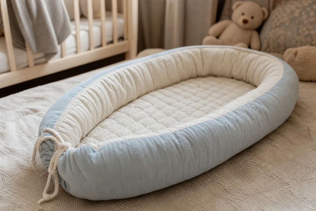 Réducteur de lit : offrir un cocon rassurant pour les premiers dodos de bébé à la maison